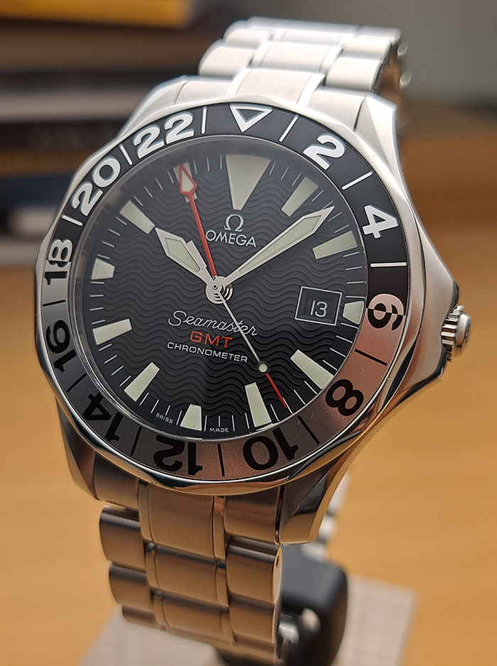 Omega Seamaster Gerry Lopez Limited Edition GMT 300M Wristwatch Ref. 2536.50